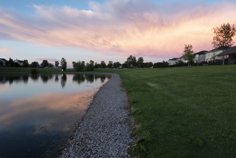 retention pond